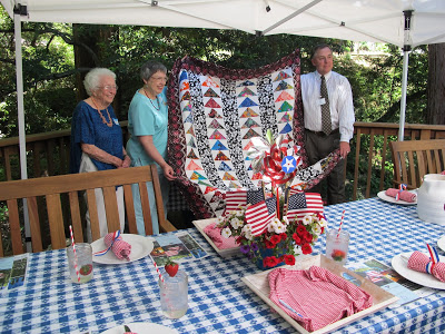 Local Quilters and Hospice of Santa Cruz County Honor and Support Veterans