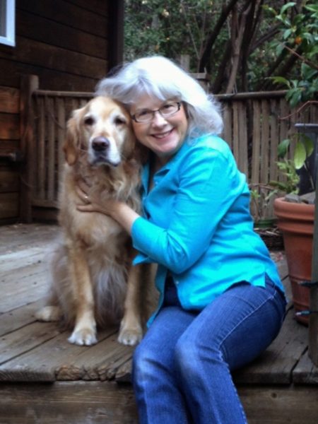 Sue Meyer and Dog Finley