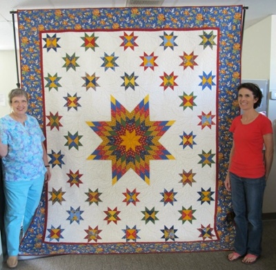 Étoiles de Confort (Stars of Comfort) Quilt