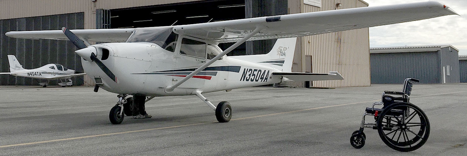 Veteran take his final flight