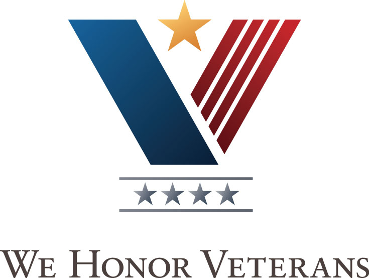 We honor veterans logo