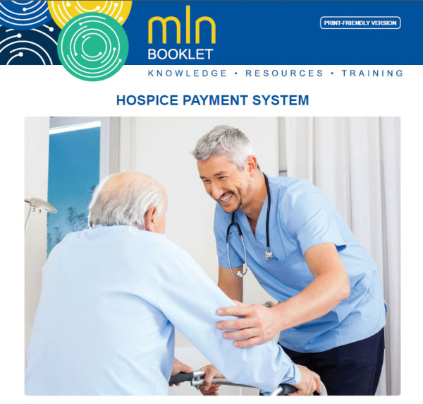 Medicare Learning Network booklet cover showing doctor helping patient