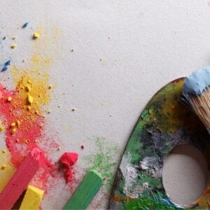 artist's painting materials