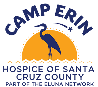 camp erin - hospice of santa cruz county - part of the eluna network logo