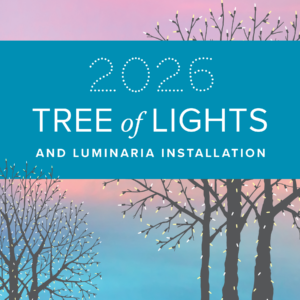 Tree of lights banner