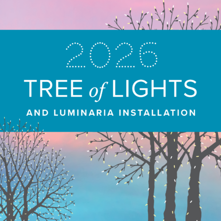 Tree of lights banner